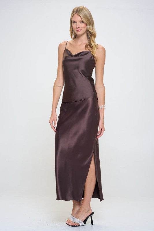 Made in USA Solid Silky Satin Tank Top - Shop Style & More | Fresh Looks, Everyday Deals & Free Shipping