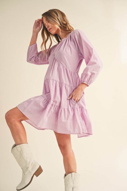 Jenay Tiered Dress - Shop Style & More | Fresh Looks, Everyday Deals & Free Shipping