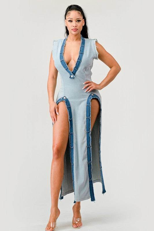 Denim Trip Pullover Dress - Shop Style & More | Fresh Looks, Everyday Deals & Free Shipping