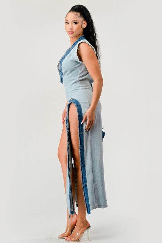 Denim Trip Pullover Dress - Shop Style & More | Fresh Looks, Everyday Deals & Free Shipping