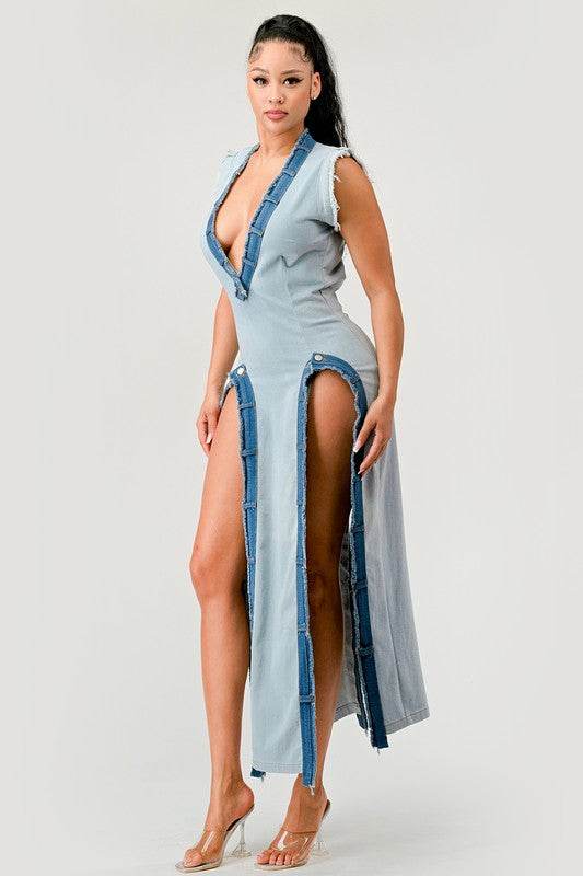 Denim Trip Pullover Dress - Shop Style & More | Fresh Looks, Everyday Deals & Free Shipping