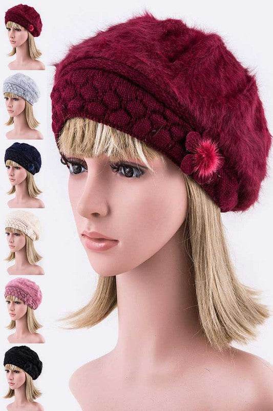 Solid Color Fashion Beret Set - Shop Style & More | Fresh Looks, Everyday Deals & Free Shipping