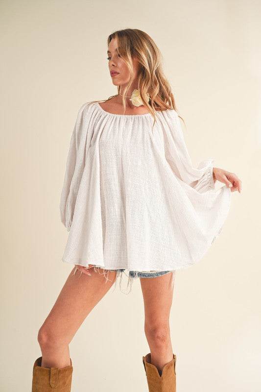 Nately Off Shoulder Tunic Dress - Shop Style & More | Fresh Looks, Everyday Deals & Free Shipping