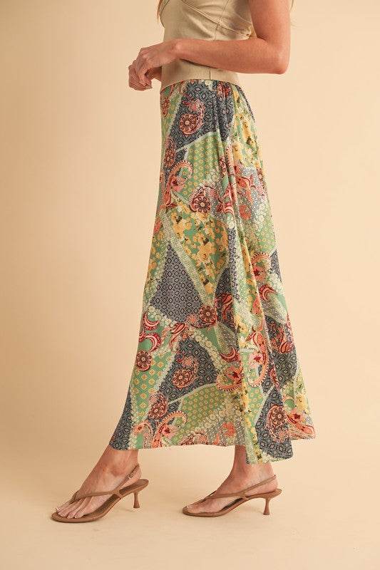Bradyn Print Skirt - Shop Style & More | Fresh Looks, Everyday Deals & Free Shipping