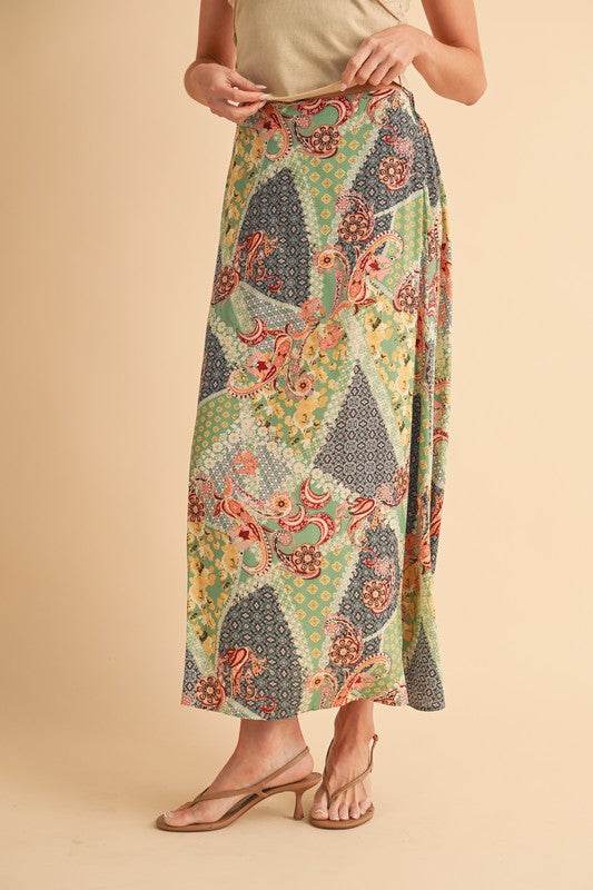 Bradyn Print Skirt - Shop Style & More | Fresh Looks, Everyday Deals & Free Shipping