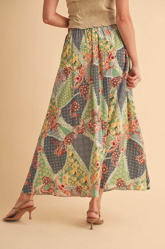 Bradyn Print Skirt - Shop Style & More | Fresh Looks, Everyday Deals & Free Shipping