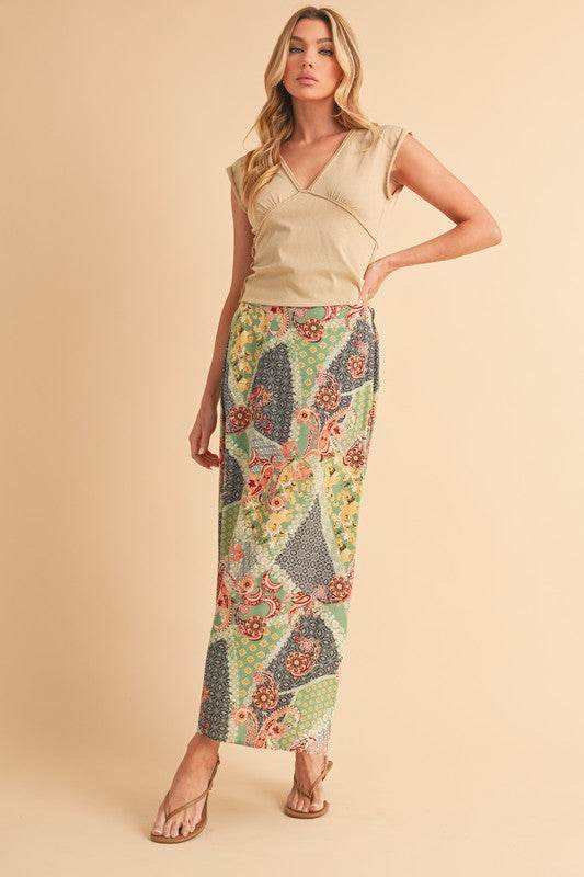 Bradyn Print Skirt - Shop Style & More | Fresh Looks, Everyday Deals & Free Shipping