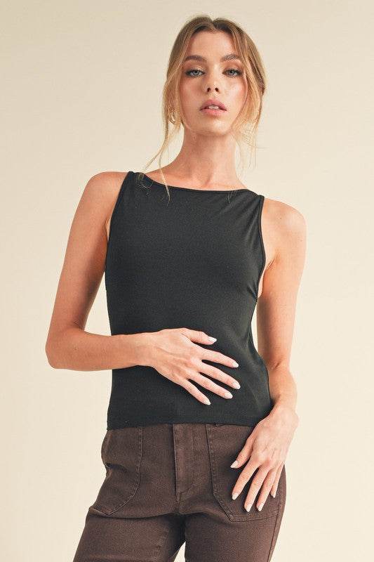 Rodi High Neck Tank - Shop Style & More | Fresh Looks, Everyday Deals & Free Shipping