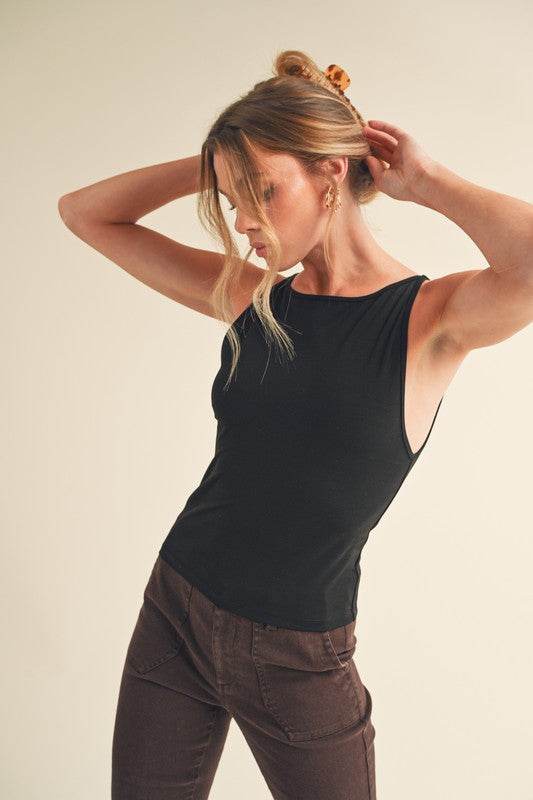 Rodi High Neck Tank - Shop Style & More | Fresh Looks, Everyday Deals & Free Shipping