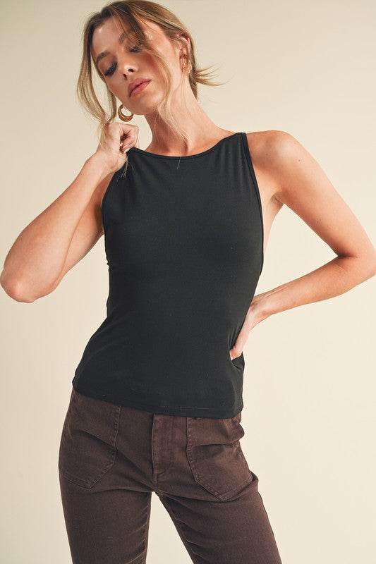 Rodi High Neck Tank - Shop Style & More | Fresh Looks, Everyday Deals & Free Shipping