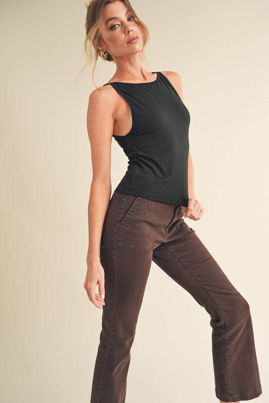 Rodi High Neck Tank - Shop Style & More | Fresh Looks, Everyday Deals & Free Shipping