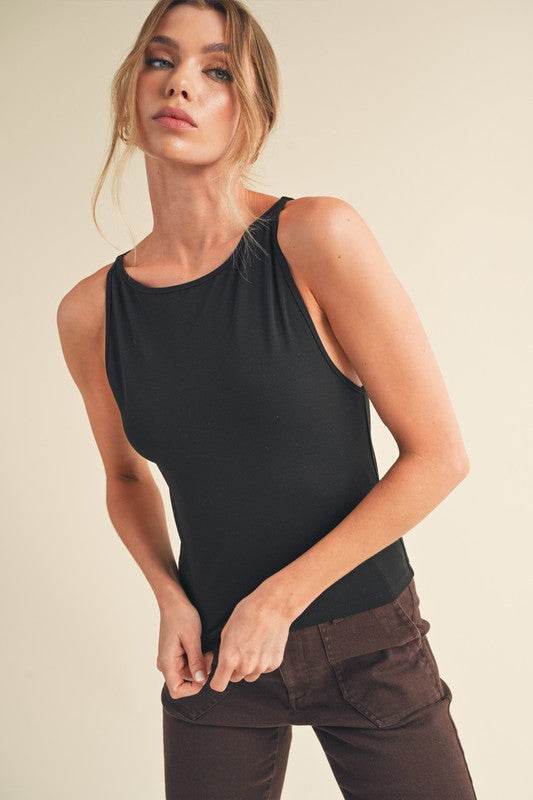 Rodi High Neck Tank - Shop Style & More | Fresh Looks, Everyday Deals & Free Shipping