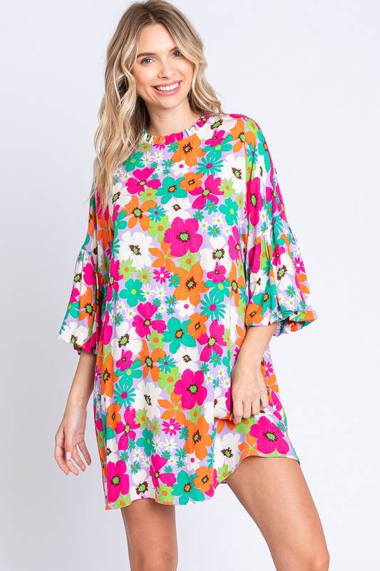 Floral Mini Dress - Shop Style & More | Fresh Looks, Everyday Deals & Free Shipping