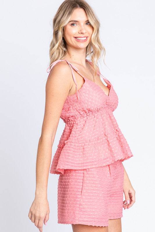 Textured Bralette Cami Top - Shop Style & More | Fresh Looks, Everyday Deals & Free Shipping