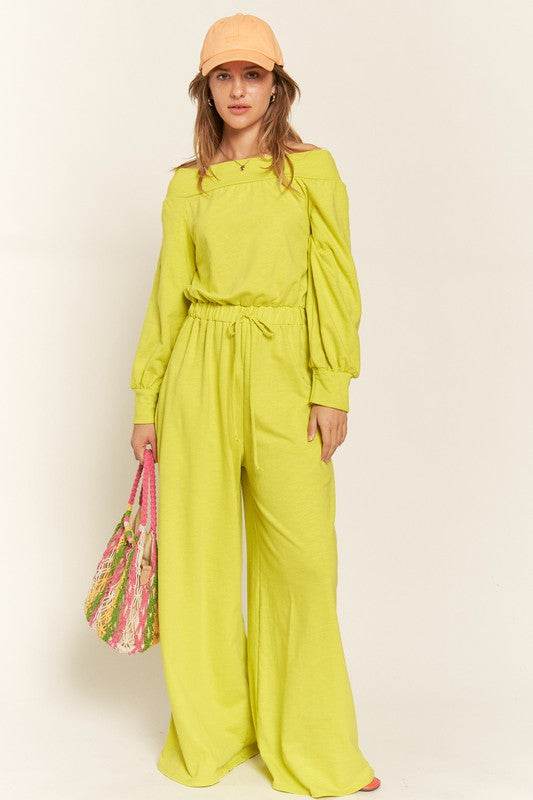 ONE SHOULDER TERRY JUMPSUIT - Shop Style & More | Fresh Looks, Everyday Deals & Free Shipping