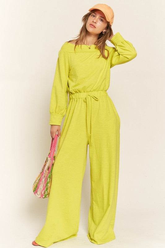 ONE SHOULDER TERRY JUMPSUIT - Shop Style & More | Fresh Looks, Everyday Deals & Free Shipping