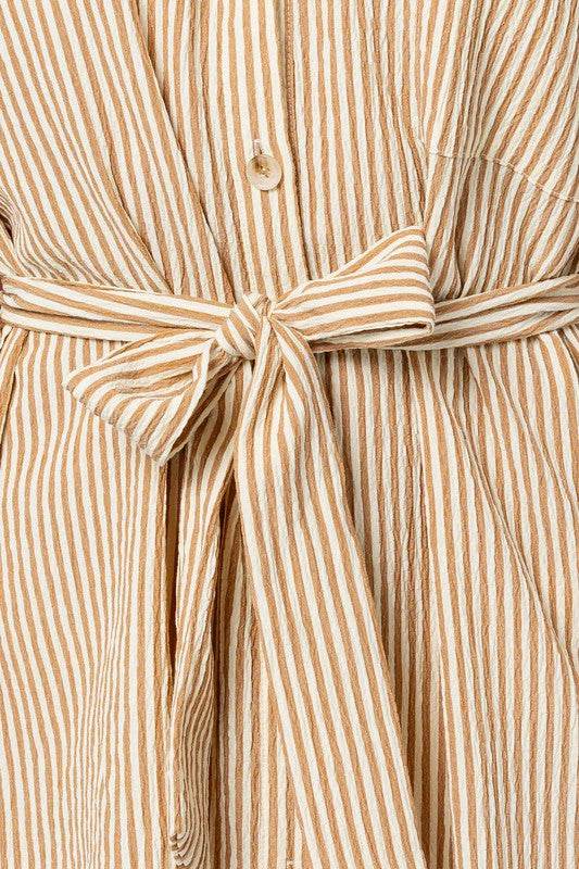 Half Sleeve Button Down Shirt Dress - Shop Style & More | Fresh Looks, Everyday Deals & Free Shipping