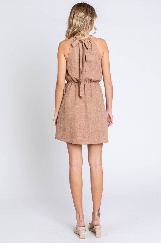 Halter Mini Dress - Shop Style & More | Fresh Looks, Everyday Deals & Free Shipping