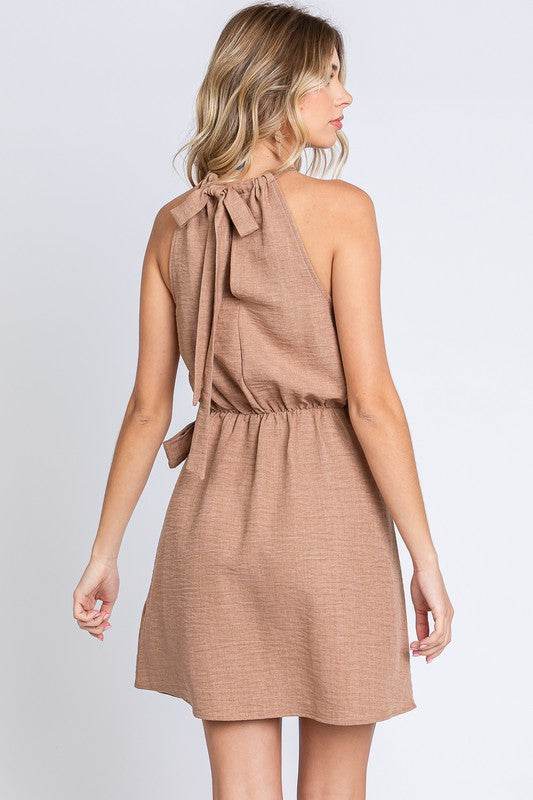 Halter Mini Dress - Shop Style & More | Fresh Looks, Everyday Deals & Free Shipping
