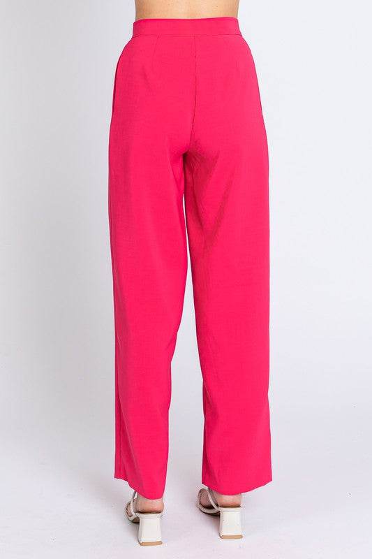 Plus High-Waisted Pleated Slacks - Shop Style & More | Fresh Looks, Everyday Deals & Free Shipping