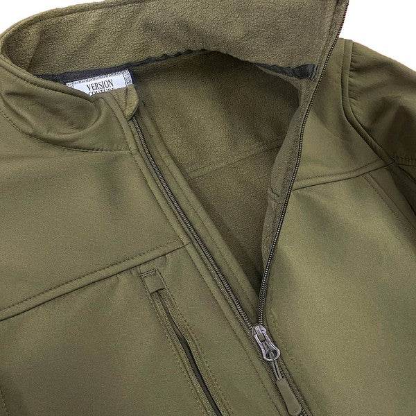 Mens Solid Soft Shell Storm Tech Jacket Coat - Shop Style & More | Fresh Looks, Everyday Deals & Free Shipping