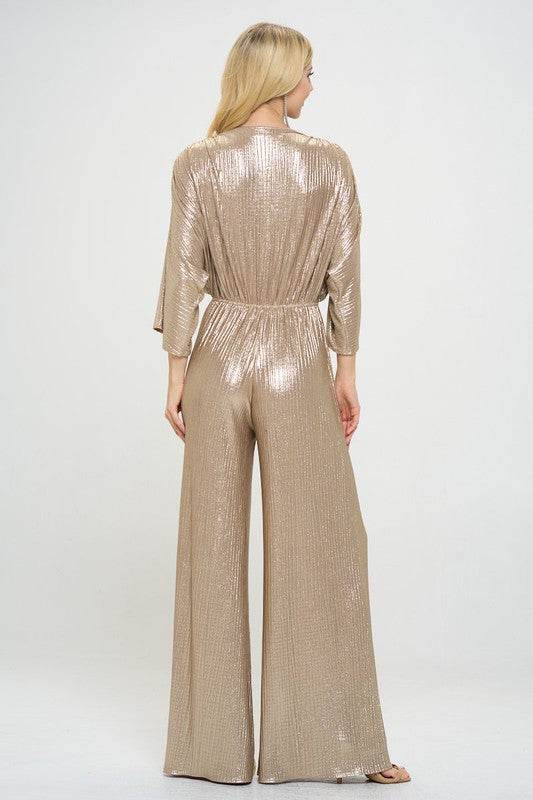 Kimono Sleeve Wide Leg Jumpsuit - Shop Style & More | Fresh Looks, Everyday Deals & Free Shipping
