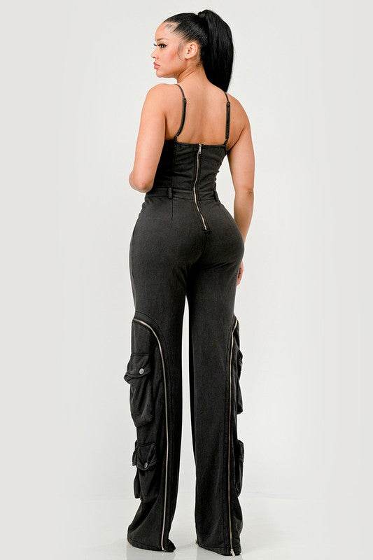 Moto Mystique Jumpsuit - Shop Style & More | Fresh Looks, Everyday Deals & Free Shipping