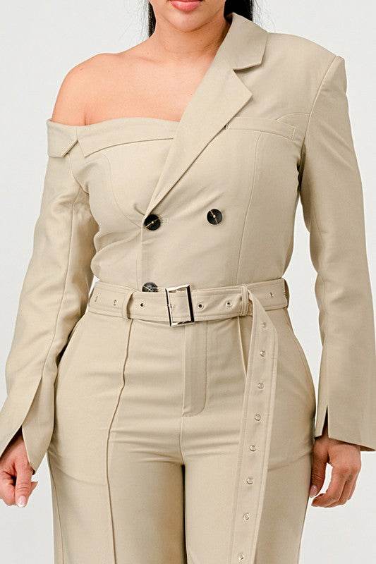 Savannah Elegance Trench Jumpsuit - Shop Style & More | Fresh Looks, Everyday Deals & Free Shipping