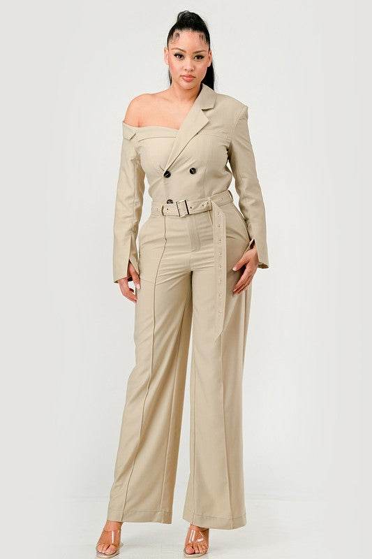 Savannah Elegance Trench Jumpsuit - Shop Style & More | Fresh Looks, Everyday Deals & Free Shipping