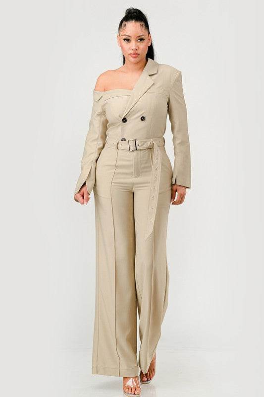 Savannah Elegance Trench Jumpsuit - Shop Style & More | Fresh Looks, Everyday Deals & Free Shipping