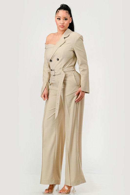 Savannah Elegance Trench Jumpsuit - Shop Style & More | Fresh Looks, Everyday Deals & Free Shipping