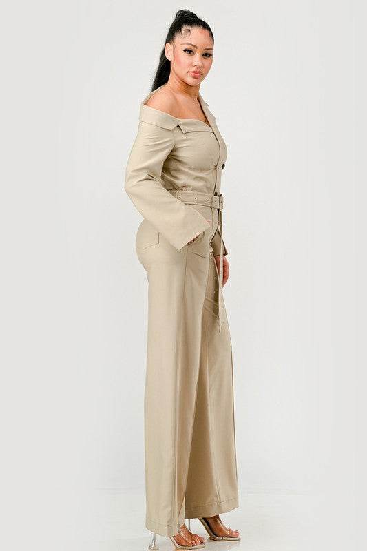 Savannah Elegance Trench Jumpsuit - Shop Style & More | Fresh Looks, Everyday Deals & Free Shipping