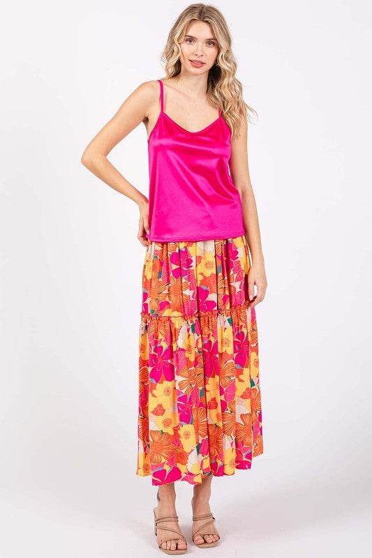 Plus Satin Tank Top - Shop Style & More | Fresh Looks, Everyday Deals & Free Shipping