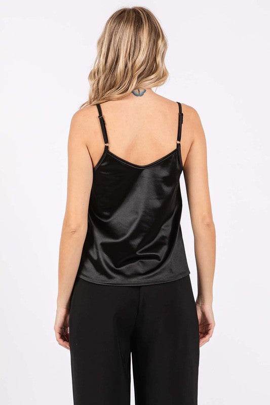 Plus Satin Tank Top - Shop Style & More | Fresh Looks, Everyday Deals & Free Shipping
