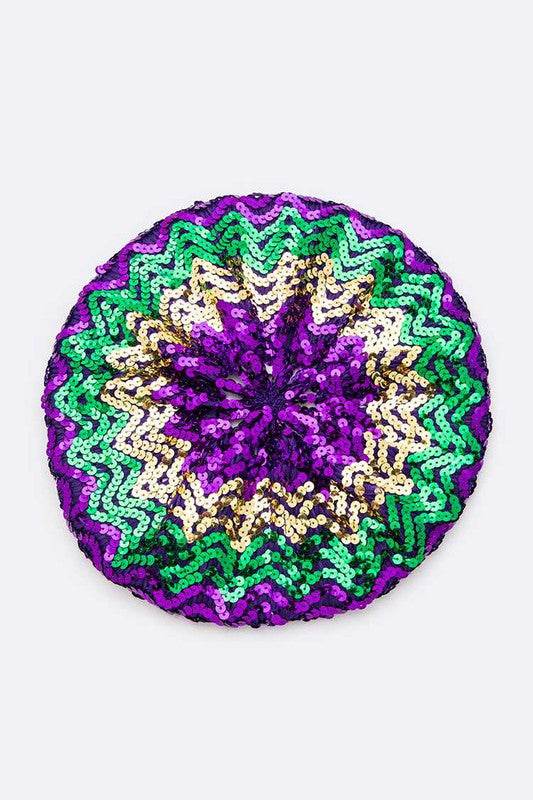 Mardi Gras Sequin Statemnt Stretchy Baret - Shop Style & More | Fresh Looks, Everyday Deals & Free Shipping