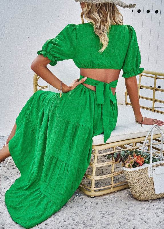 Open back midi dress - Shop Style & More | Fresh Looks, Everyday Deals & Free Shipping