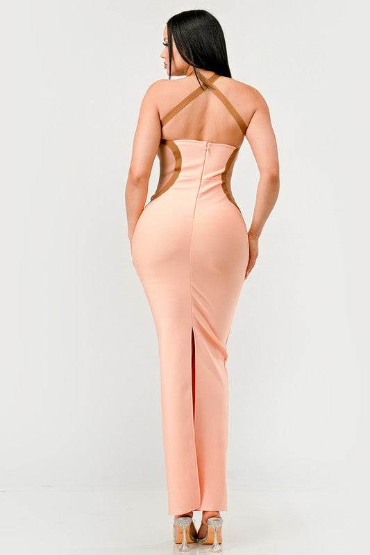 Peaches and Cream Infinity Gown Bandage dress - Shop Style & More | Fresh Looks, Everyday Deals & Free Shipping