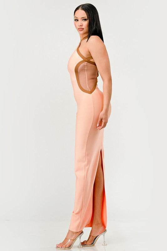 Peaches and Cream Infinity Gown Bandage dress - Shop Style & More | Fresh Looks, Everyday Deals & Free Shipping