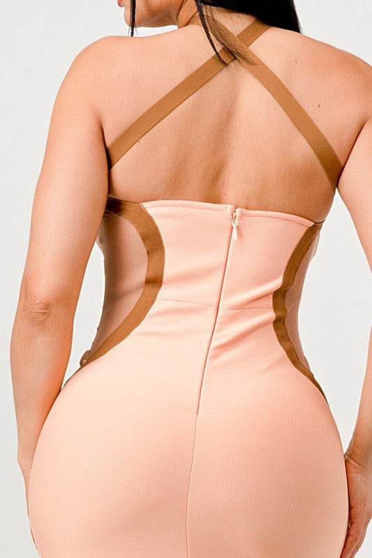 Peaches and Cream Infinity Gown Bandage dress - Shop Style & More | Fresh Looks, Everyday Deals & Free Shipping
