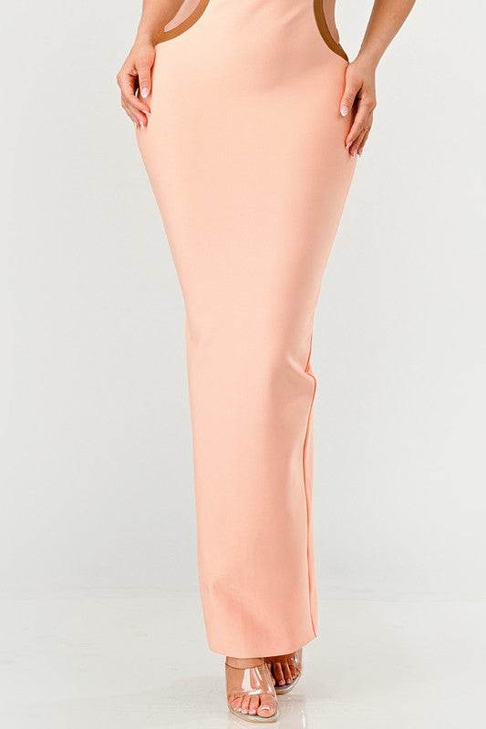 Peaches and Cream Infinity Gown Bandage dress - Shop Style & More | Fresh Looks, Everyday Deals & Free Shipping