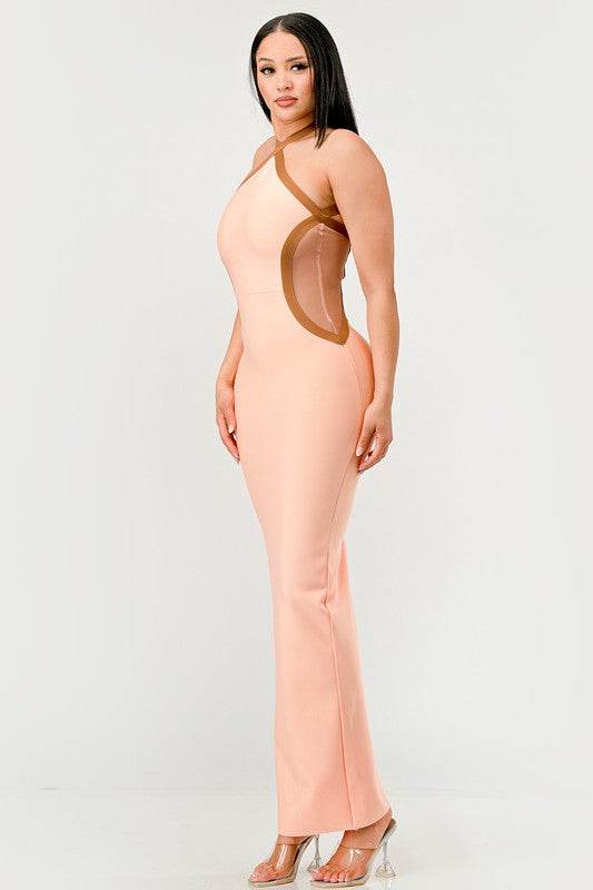 Peaches and Cream Infinity Gown Bandage dress - Shop Style & More | Fresh Looks, Everyday Deals & Free Shipping