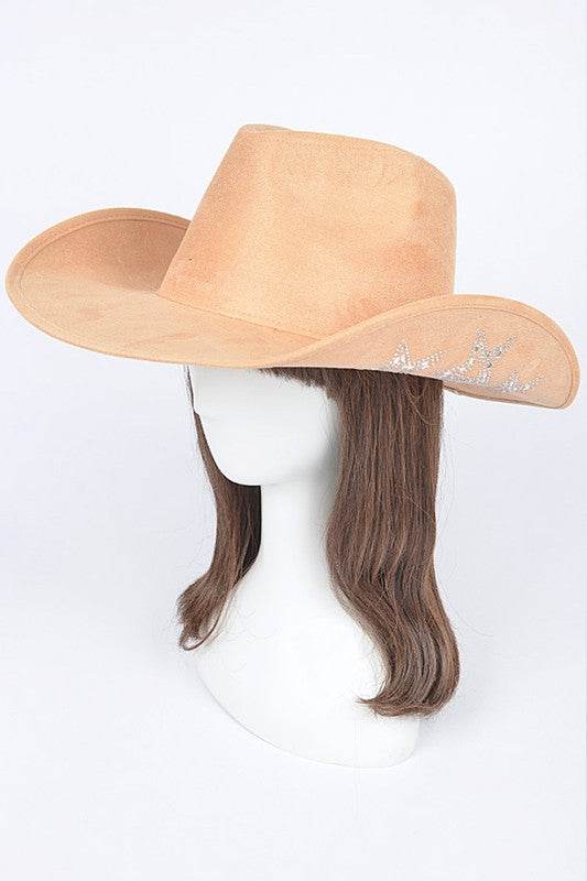 Hotfix Studded Star Iconic Sueded Cowboy Hat - Shop Style & More | Fresh Looks, Everyday Deals & Free Shipping