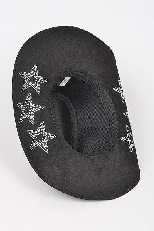 Hotfix Studded Star Iconic Sueded Cowboy Hat - Shop Style & More | Fresh Looks, Everyday Deals & Free Shipping