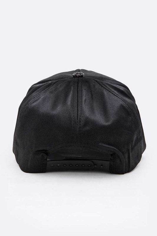 Glitter Brim Satin Cap - Shop Style & More | Fresh Looks, Everyday Deals & Free Shipping