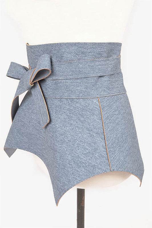 Denim Skirt Wrap Around Tie Belt - Shop Style & More | Fresh Looks, Everyday Deals & Free Shipping