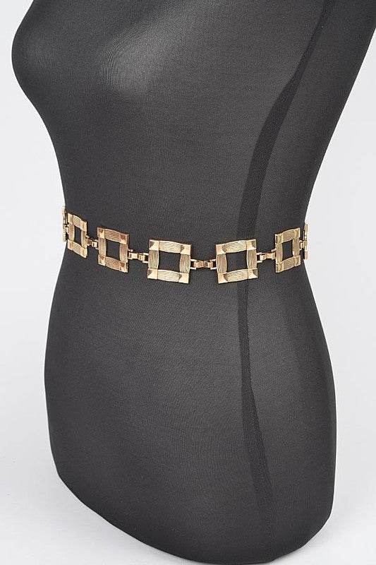 Lion Emblem Iconic Chain Belt - Shop Style & More | Fresh Looks, Everyday Deals & Free Shipping