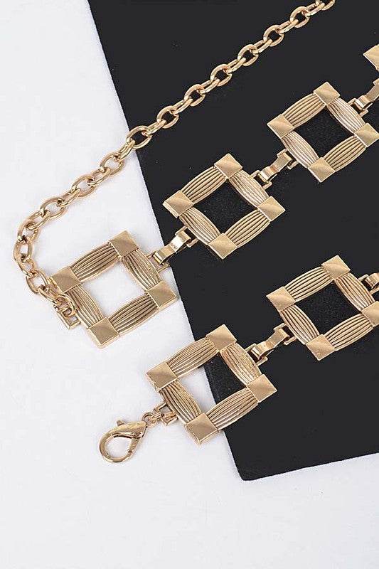 Lion Emblem Iconic Chain Belt - Shop Style & More | Fresh Looks, Everyday Deals & Free Shipping
