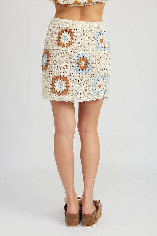HIGH WAIST CROCHET MINI SKIRT - Shop Style & More | Fresh Looks, Everyday Deals & Free Shipping