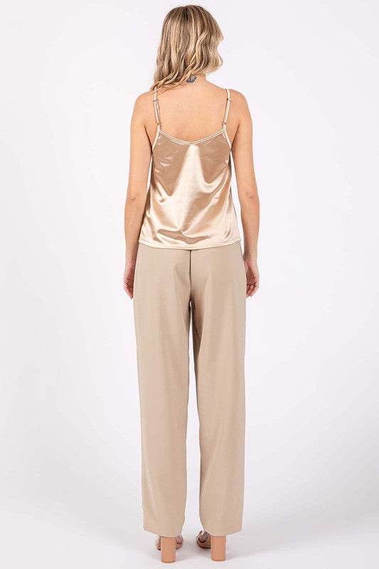 Plus High-Waisted Pleated Slacks - Shop Style & More | Fresh Looks, Everyday Deals & Free Shipping