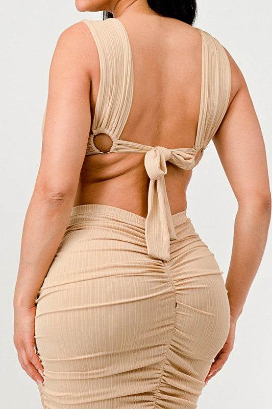 Sahara Mystique Pleated Gown - Shop Style & More | Fresh Looks, Everyday Deals & Free Shipping